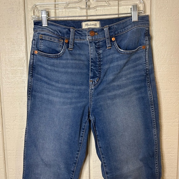 Madewell Stovepipe Jeans in Dearham Wash, size 26. - Picture 4 of 7
